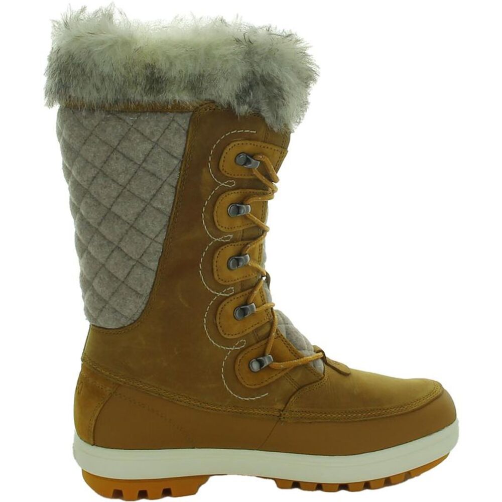 Helly Hansen Womens Garibaldi Tan Suede Winter & Snow Boots Shoes NWT - Picture 2 of 3